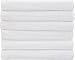 Hotel-Spa-Pool-Gym Cotton Hair & Bath Towel - 6 Pack, White, Super Soft, Easy Care, Ringspun Cotton for Maximum Softness and Absorbency (22"x 44") By Utopia Towel
