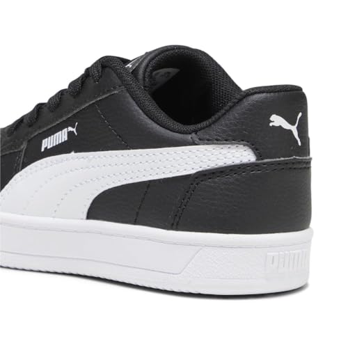 PUMA Caven Sneaker, Black White, 2 US Unisex Little Kid3