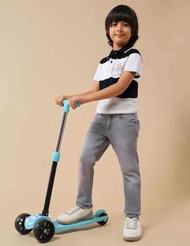 Image of Slim fit Boys Cotton Jeans