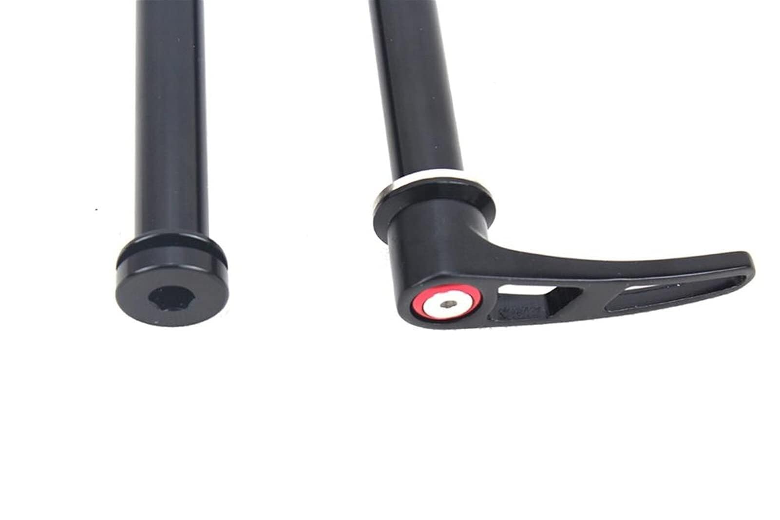 Rilasci Rapidi Per Bicicletta Spiedini for mozzo ruota bici 15x110 spiedo perno passante anteriore for forcella MTB bicicletta da strada asse 15 x 110 con dado di bloccaggio lunghezza 156-158 mm