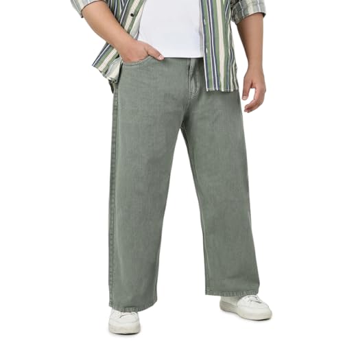 Image of Urbano Plus Men's Loose Mid Rise Jeans