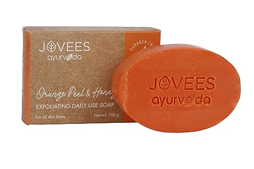 Image of Jovees Herbal Orange Peel & Honey Exfoliating Daily Use Soap 100G (Pack of 2)