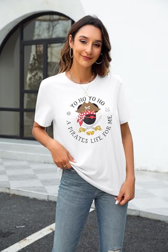 Pirate Shirts Women Yo Ho Yo Ho A Pirate Life for Me Shirt Cruise Tshirt Family Trip Tee Top2