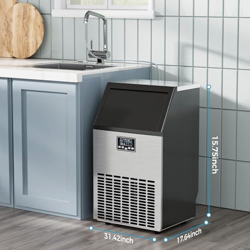 Máquina Comercial para Hacer Hielo de 100 lbs miniatura 5