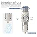 LNCHKA Industrial Air Compressor Filter Regulator Combo 3/8