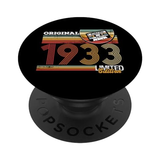 Fiesta de cumpleaños fiesta de cumpleaños cumpleaños 1933 PopSockets PopGrip Intercambiable