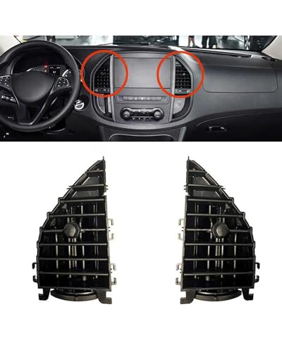 Grille de climatisation centrale pour Benz Vito W447 W448 tableau de bord - 3