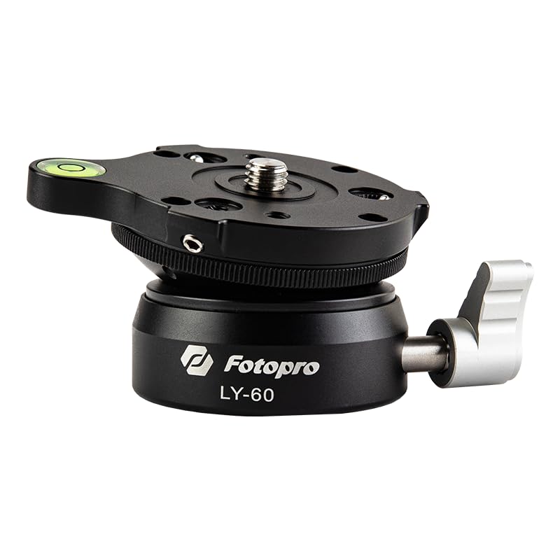 Base de nivellement Fotopro LY-60 : l'ajustement horizontal précis pour trépied reflex