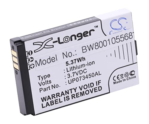 vhbw batteria compatibile con CAT/Caterpillar B25 smartphone cellulare da outdoor (1450mAh, 3,7V, Li-Ion)