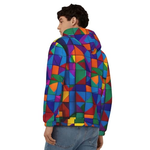 Sweat à capuche pour hommes contre le froid matinal avec zip ajustable - 5