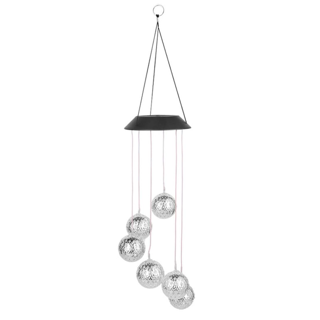 Carillon éolien solaire LED résistant pour embellir votre extérieur