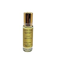 Vista 2 de Aceites perfumados de perfume de colonia 1 millón de aceite corporal roll-on para hombres (0.4 fl oz) (paquete de 1)
