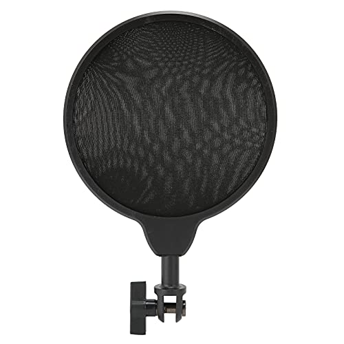 Bouclier d'isolation de microphone à trois panneaux avec mousse EVA