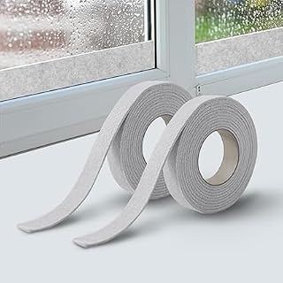 Water Absorber, Anti Condensation for Windows, Window Condensation Solutions, Glass Water Absorbent Sticker, Anti Condensation Sticker for Windows (White)