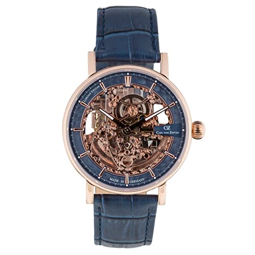 Montre bracelet automatique pour homme Carl von Zeyten Weitenau au design horloger classique