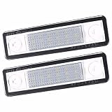 Cada luz de matrícula está equipada con 18 perlas de lámpara LED SMD de alta potencia, que producen una luz súper brillante.