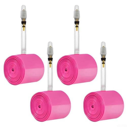 Shophubio Para tubo interior ultraligero para bicicletas de carretera, 700 C, 23 C a 32 C, peso de 28 g, válvula FV65 mm/FV85 mm, compatible con llanta y freno de disco (FV85 mm, 4 piezas)