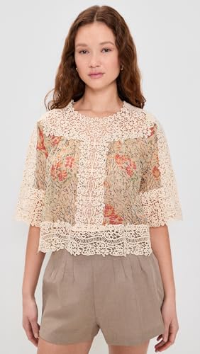 Blusa estampada Luisa para mujer Sea miniatura 2