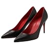 Christian Louboutin 1210664 0013 J323 KATE Kate Pointed Toe 8.5cm Womens Shoes Shoes Pumps