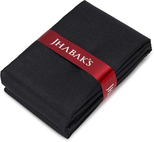 Image of JHABAK'S Unstitched Cotton Blend Solid Shirt & Trouser Fabric - 2.25 m Shirt Cloth - 1.20 m Pant Piece
