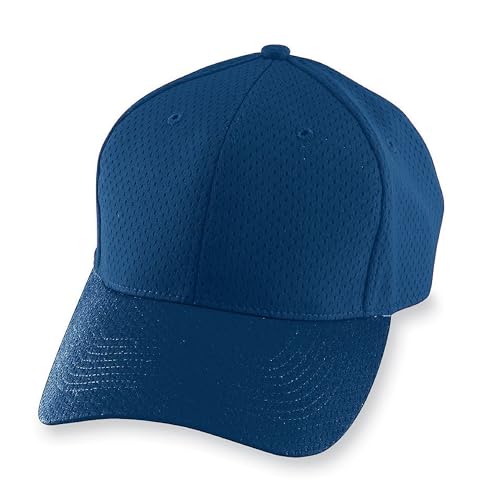 Augusta Sportswear Youth Athletic Mesh Cap Navy OS