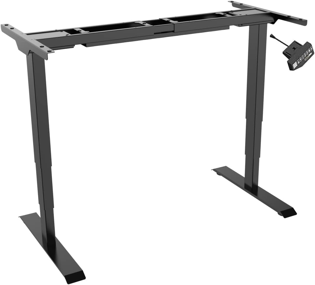 PrimeCables Standing Desk Frame Dual Motor Adjustable Height Electric