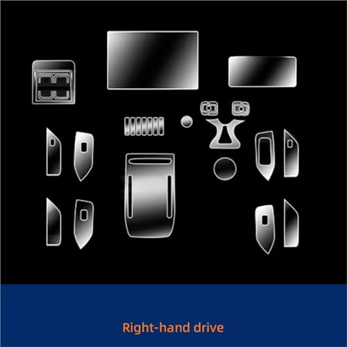 Protection navigation BYD Dolphin 2024 et film intérieur console TPU