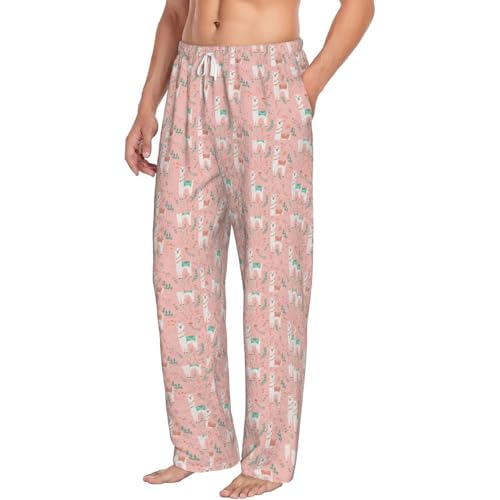 Pantalon de pyjama rose camel confortable pour dormir léger - 3