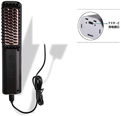 Cepillo Alisador de Pelo USB Portátil con 3 Temperaturas miniatura 6