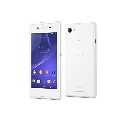 Sony Xperia E3 Smartphone (11,4 cm (4,5 Zoll) IPS-Display, 1,2 GHz-Quad-Core-Prozessor, 5 Megapixel-Kamera, Android 4.4) weiß