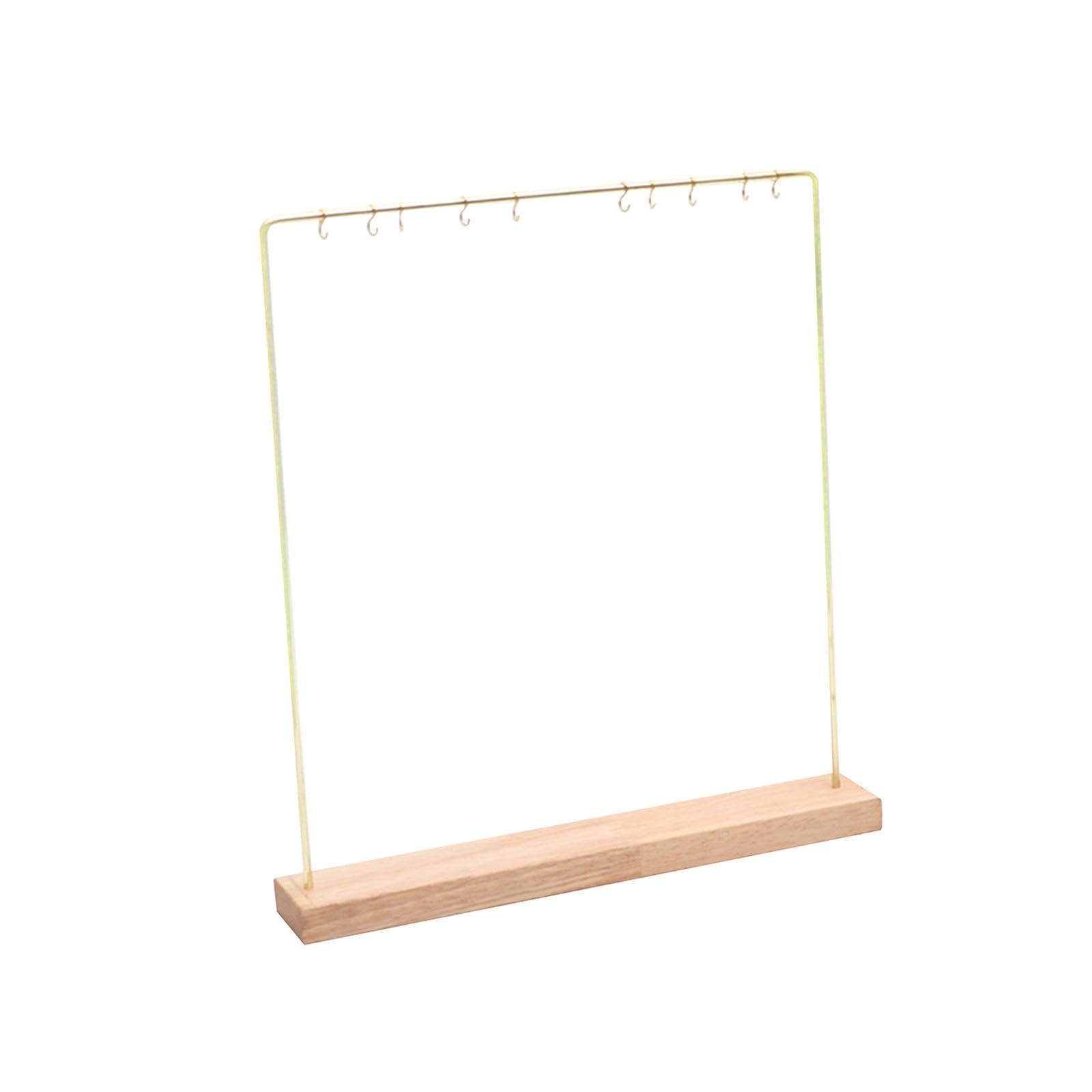 MWTSYSQ Women Jewelry Display Rack Hanger Necklace Hanger Watch Hanger Earring Dresser Jewelry for Women