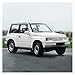 1:18 pour Suzuki Vitara Escudo Simulation Alliage Voiture Moulée sous Pression Modèle Adultes Collection Ornements Décoratifs Jouet de Voiture (Couleur : White)