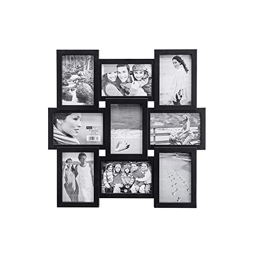 Malden Nine-Opening Collage Picture Frame in Black #TOP5