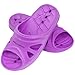 Aqua Speed - Set - Ciabatte da Doccia + Asciugamano in Microfibra | Pantofole da Bagno | Ciabatte da Spiaggia | Viola | Taglia: 36