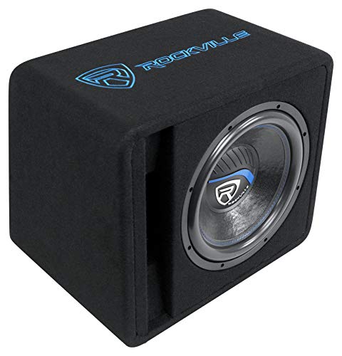 Rockville VS12K54 1400w 12' K5 Car Subwoofer 4 Ohm, Vented Enclosure, Deep Bass, Durable Build, High-Power Handling, for Car Audio Enthusiasts