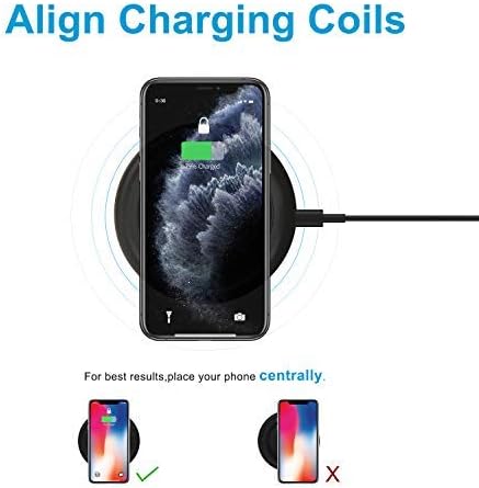 Proper alignment of phone on Olahomo Wireless Charger