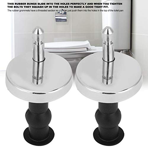 La mejor comparación de Tornillos para taza de baño favoritos de las personas. 27 Imagen adicional