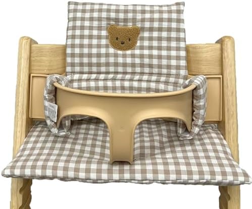 Stokke High Chair Cushion, Non-Slip Baby Highchair Cover, Organic...