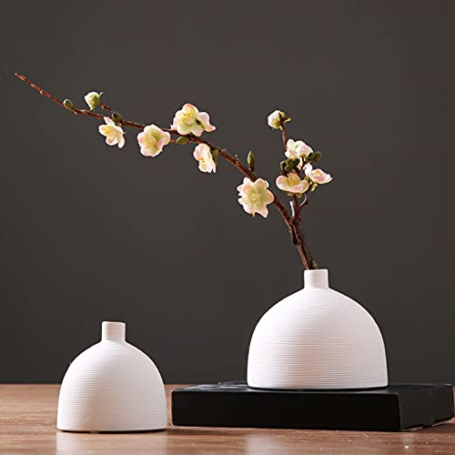 Fleurs artificielles décoratives bouquet prune de table