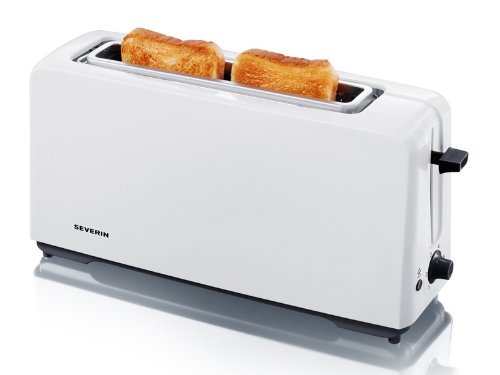 Preisvergleich Produktbild Severin AT 2230 Automatik-Langschlitztoaster, weiß