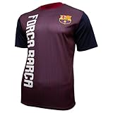 Icon Sports Men Compatible with FC Barcelona Poly Soccer Jersey - Game Days (Medium) Blue