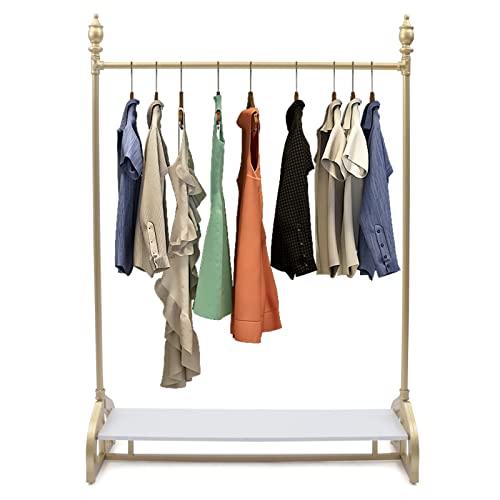 Présentoir à vêtements sur pied moderne étagère de rangement pour chambre