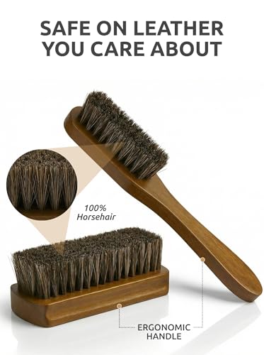 TAKAVU Leather Cleaning Brush Set