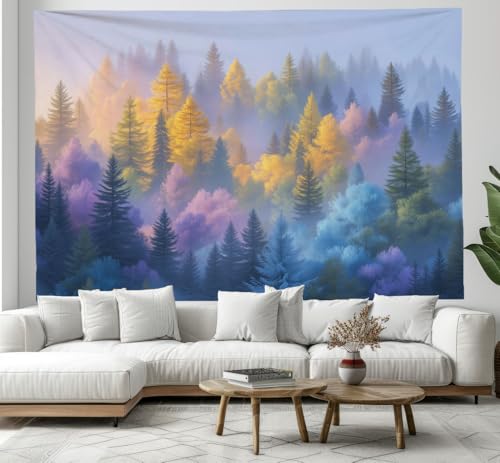 Tapisserie de cheminée de haute qualité en polyester brossé 180x230