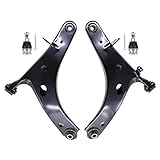NewYall Front Lower Left and Right Suspension Control Arm and Ball Joint Assembly for Subaru Tribeca 3.6L 2008-2014, B9 Tribeca 3.0L 2006-2007