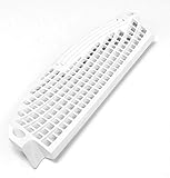 OEM Haier Dryer Lint Filter Screen Support Cover Guide Shipped With GDG560BW, HLTD500ACW, HLTD500AEW, HLTD500AGW, RDE350AW