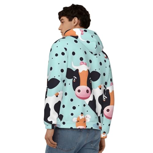 Sweat décontracté pour homme zippé à capuche pour rompre la monotonie du noir - 5