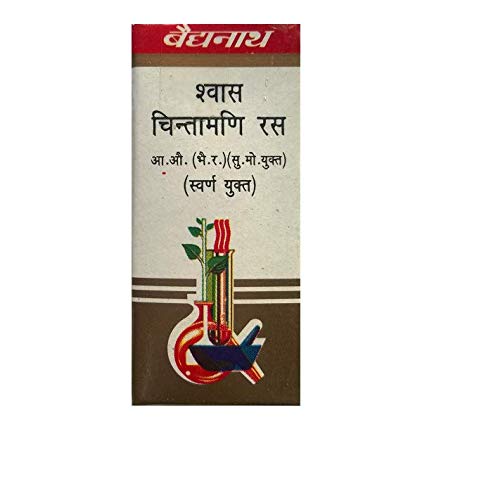 Baidyanath Swas Chintamani Ras - 25 Tablets (B07SHPK7BR) Amazon Price History, Amazon Price Tracker