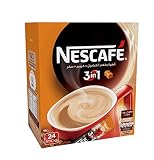 Nescafe 3 in 1 Caramel Sticks instant coffee Pack of 24 x 18g / 0.63 oz