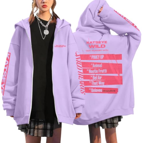 Image of Unisex Katse.ye Merch Hoodie Music Album Concert Zipper Fan Hoodies